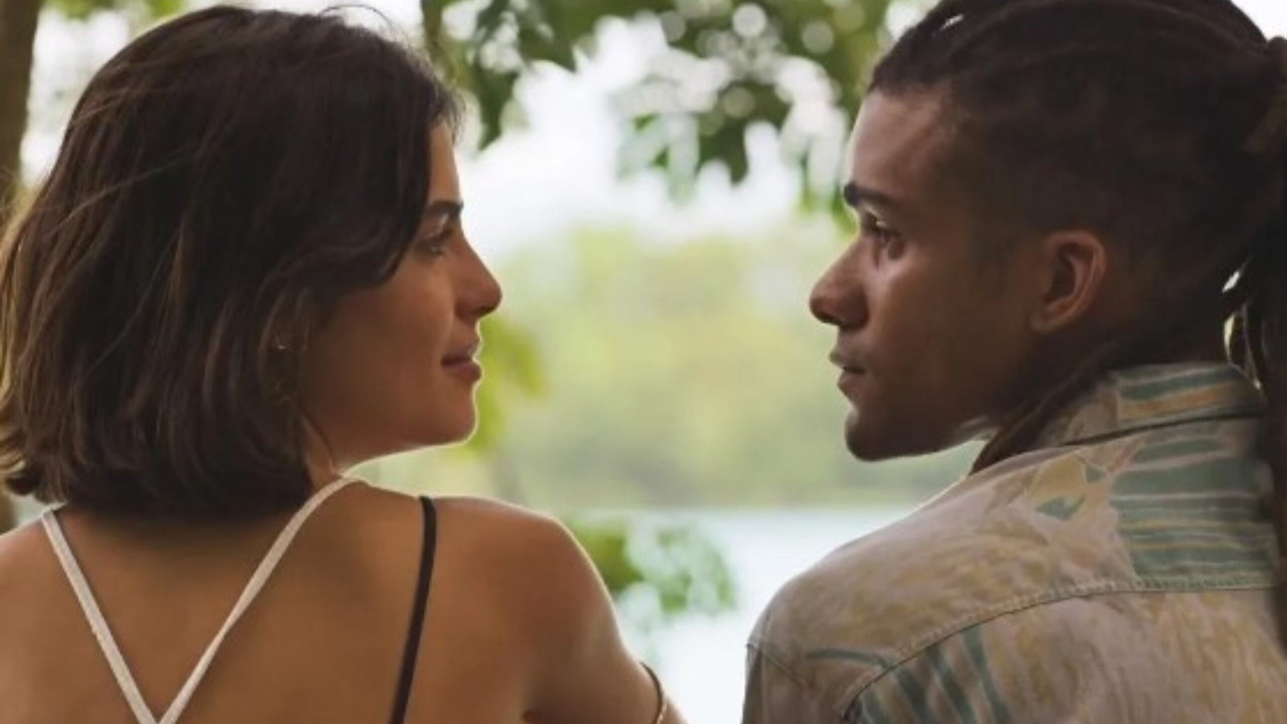 No remake de Pantanal, Guta (Julia Dalavia) e Marcelo só (Lucas Leto) vão esquentar a relação quando a verdade sobre Tenório (Murilo Benício) aparecer