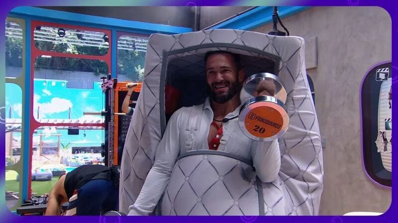 BBB 25: Diego Hypólito na academia