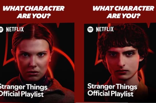 Descubra qual personagem de ‘Stranger Things’ você é através do Spotify com uma playlist personalizada