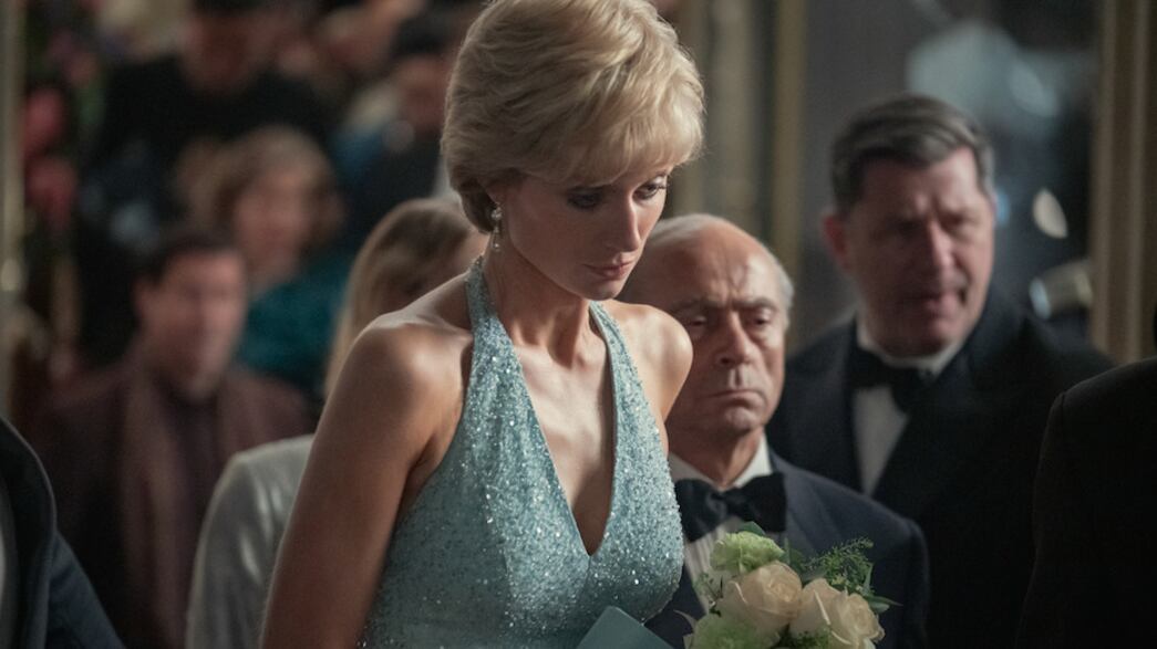 Elizabeth Debicki como Diana, princesa de Gales, em 'The Crown', temporada 5
