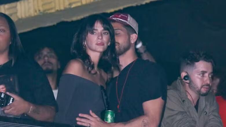 Bruna Marquezine e João Guilherme no show da cantora Marina Sena - Foto: Lucas Ramos / Brazil News