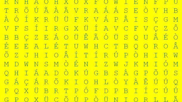 Caça-palavras brasileirão