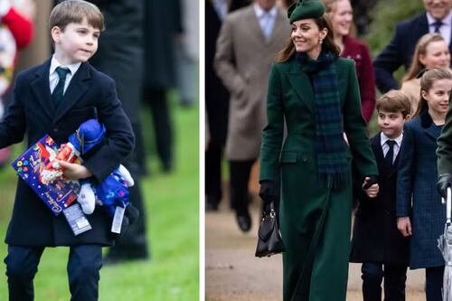 Príncipe Louis quebra tradição da realeza mais uma vez em evento natalino