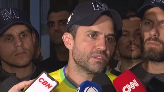 Ele ficou fora do segundo turno, que será disputado por Ricardo Nunes e Guilherme Boulos