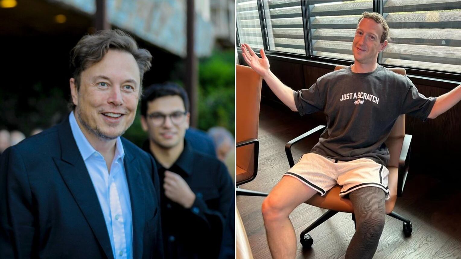 Elon Musk e Mark Zuckerberg