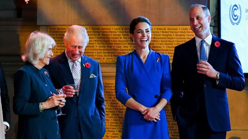 Rainha Camilla, rei Charles, Kate Middleton e príncipe William
Foto: @princeandprincessofwales