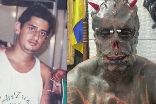 Tatuador brasileiro presente no Guinness consegue o direito de mudar o nome oficialmente para ‘Diabão’: “Já não era a mesma pessoa”