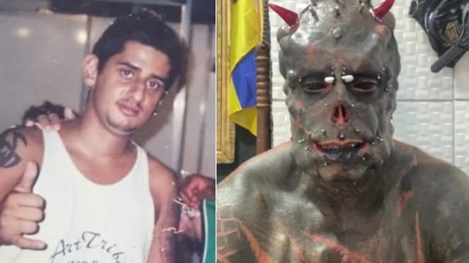 Tatuador brasileiro muda o nome oficialmente para ‘Diabão’