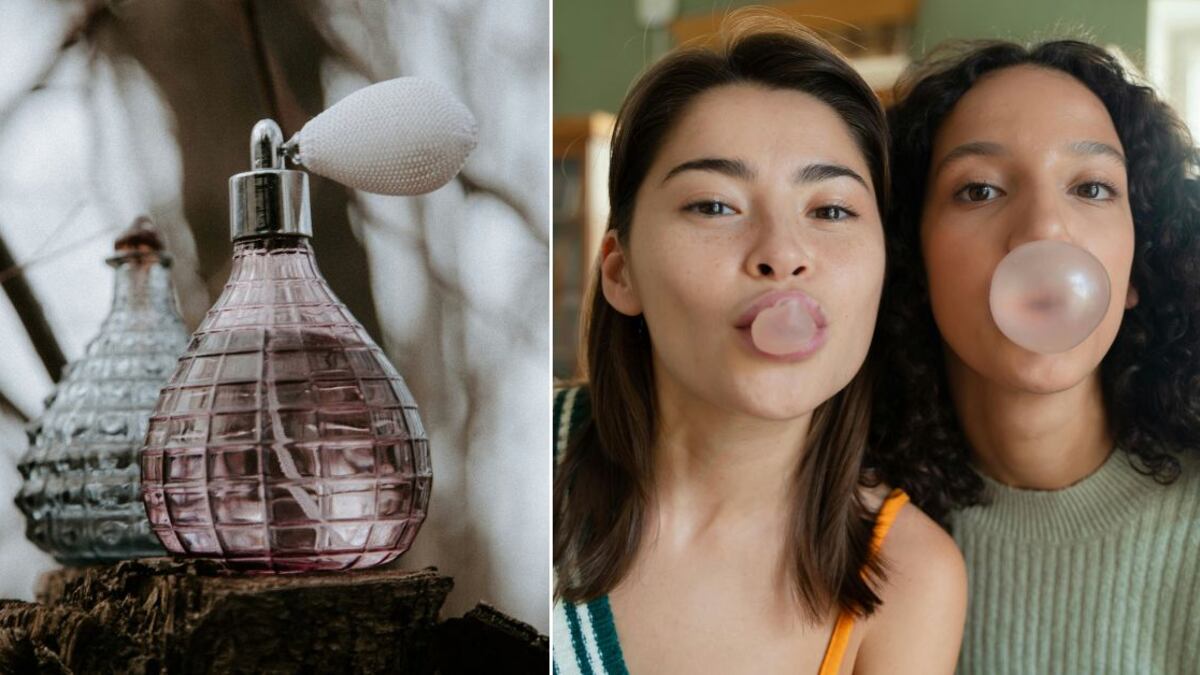 Los perfumes con olor a chicle transmiten energía y felicidad