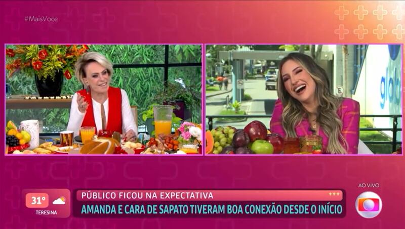 Ana Maria fala sobre relação de cara de Sapato e Amanda, no BBB