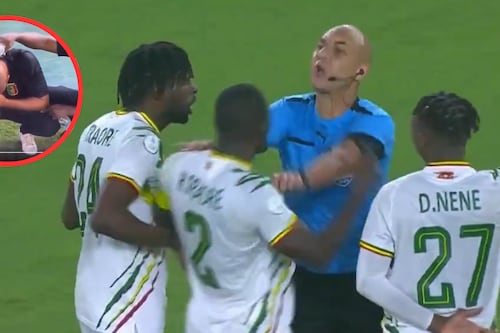 Mostram na Copa África: árbitro empurrou um jogador e ‘lavaram’ um técnico enquanto chorava