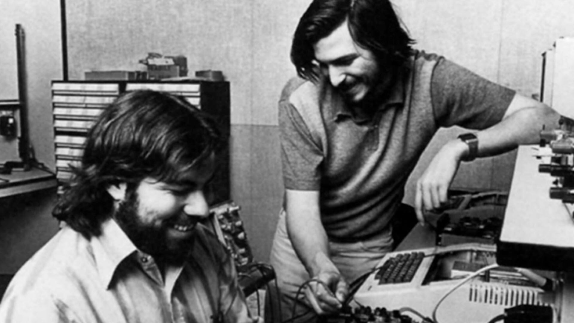 Steve Wozniak y Steve Jobs