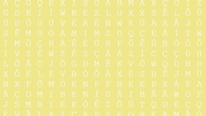 Caça-palavras aeroespacial