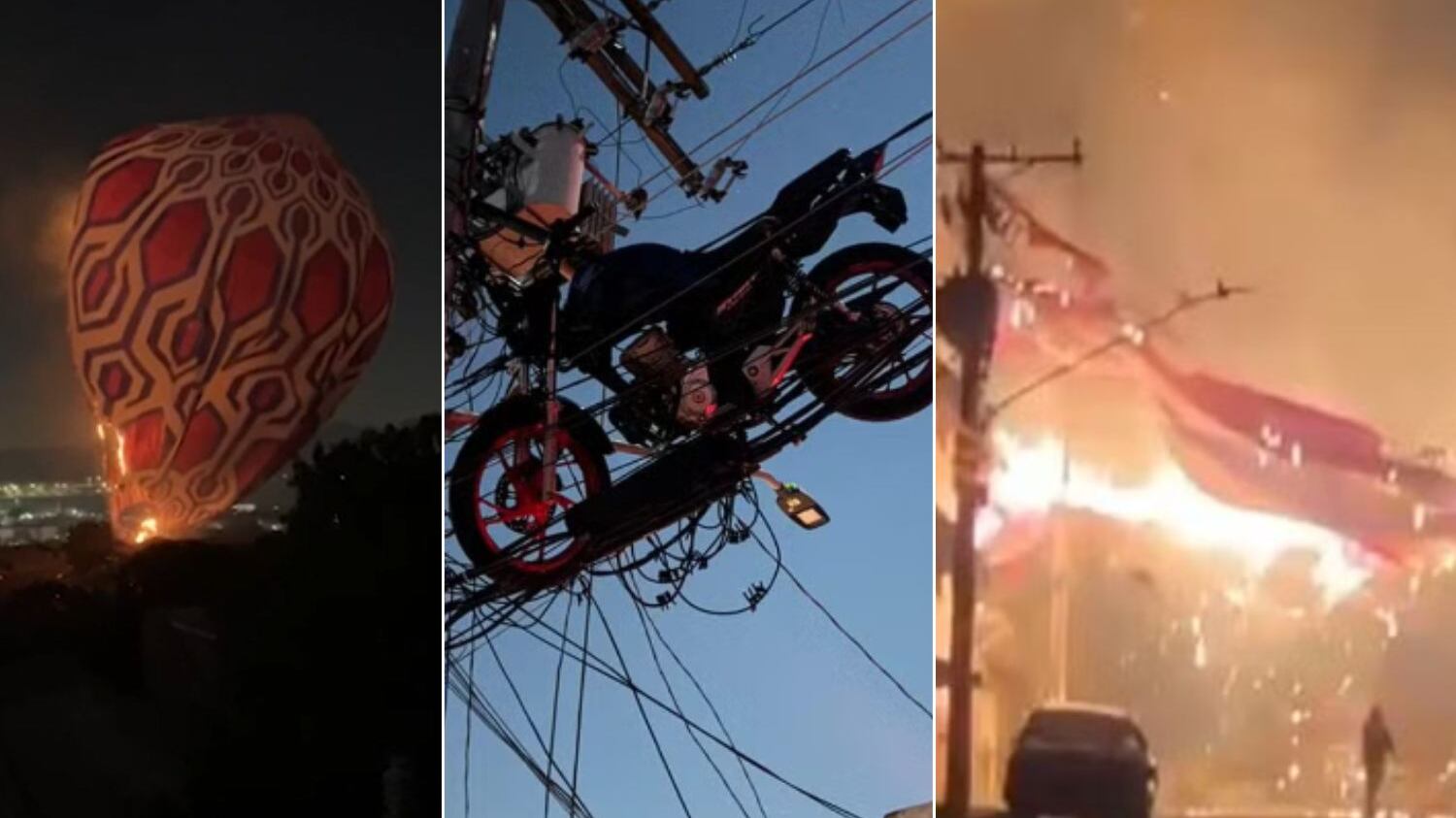 Apesar da situação, ninguém se feriu