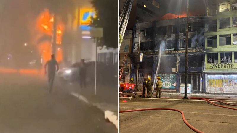 Incêndio em pousada deixa ao menos 10 mortos em Porto Alegre; vídeos mostram correria e destruição