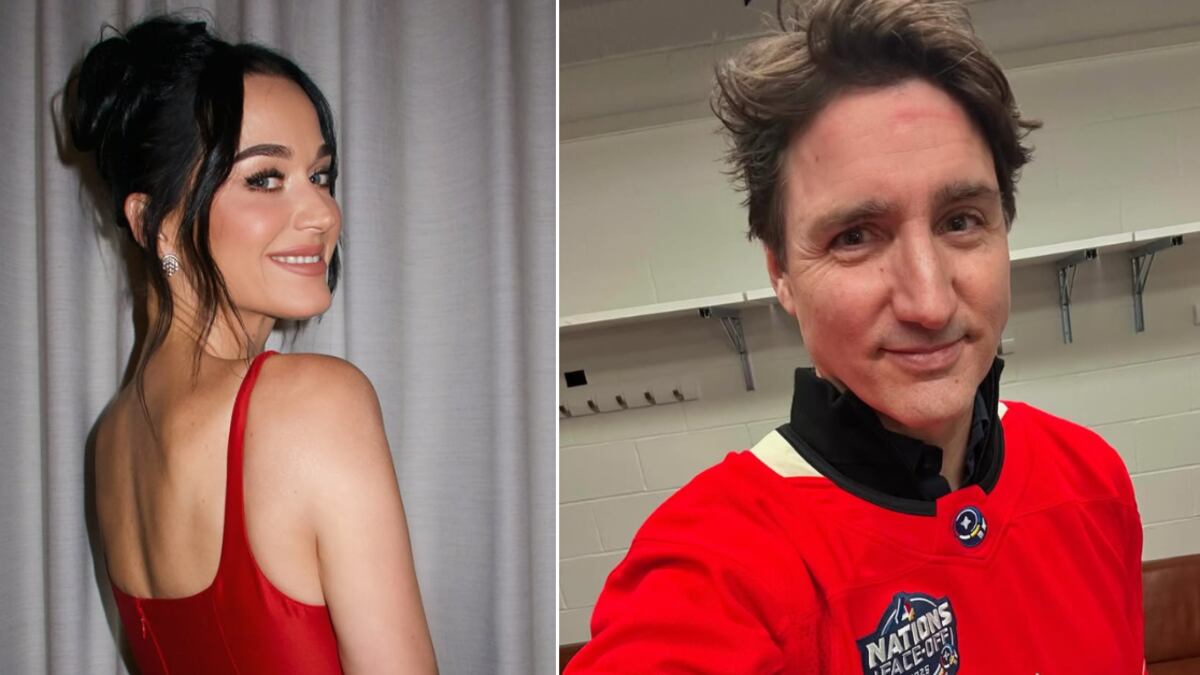 Katy Perry y Justin Trudeau