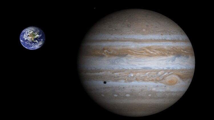 Júpiter Tierra