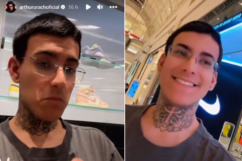 Filho de Andressa Urach ostenta nas redes