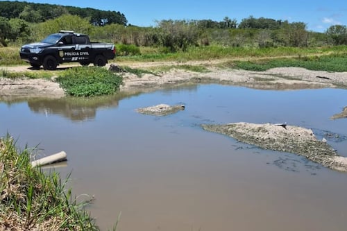 Homem é preso suspeito de matar o filho afogado em açude na zona rural