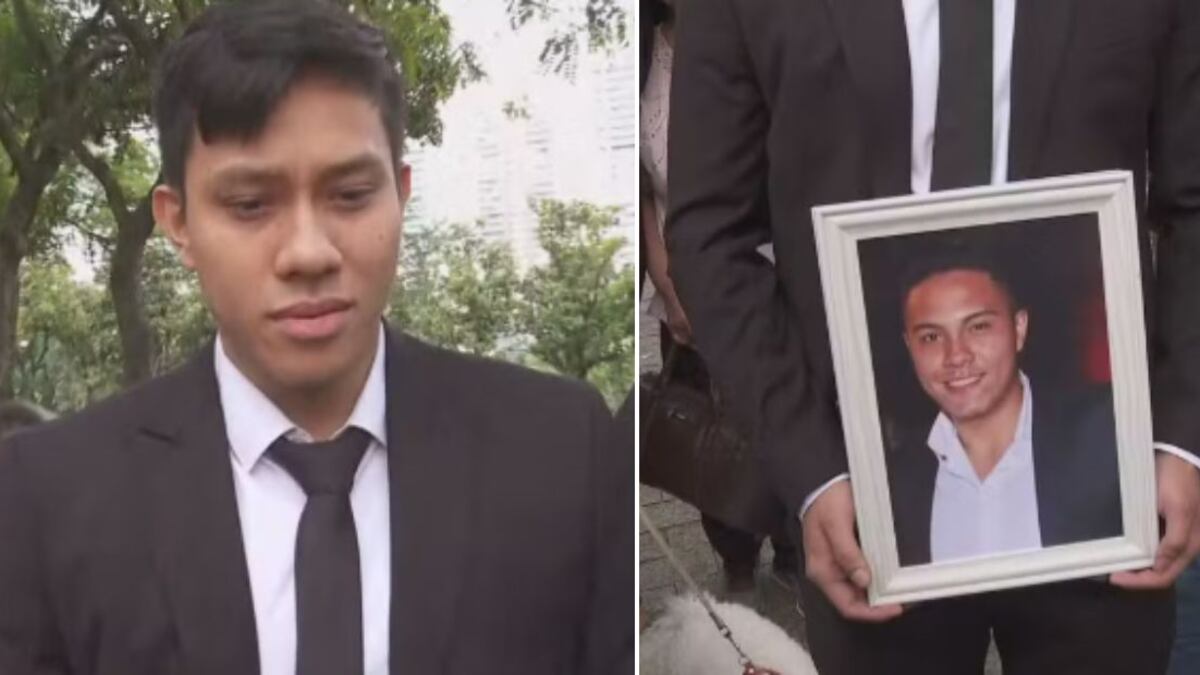 Rapaz estava emocionado no velório, realizado em SP