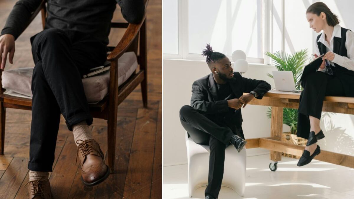 Qué significa cuando un hombre cruza las piernas