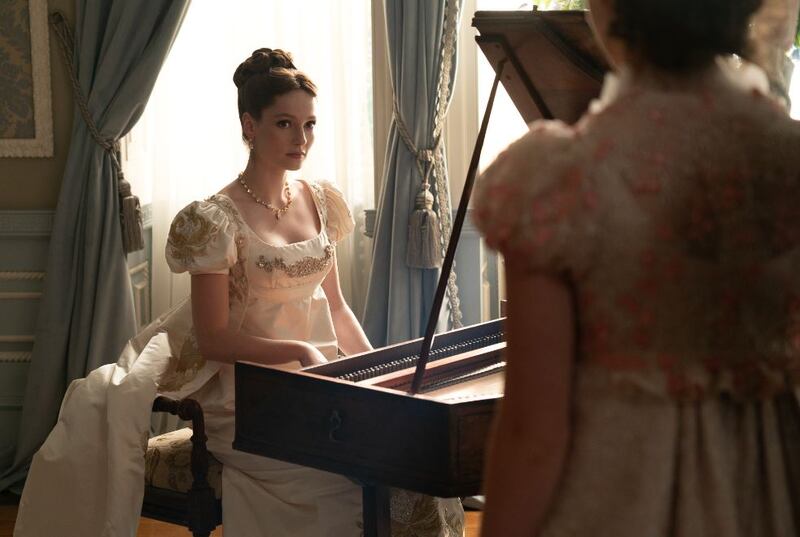 Hannah Dodd interpreta a Francesca Bridgerton en la tercera temporada de 'Bridgerton'