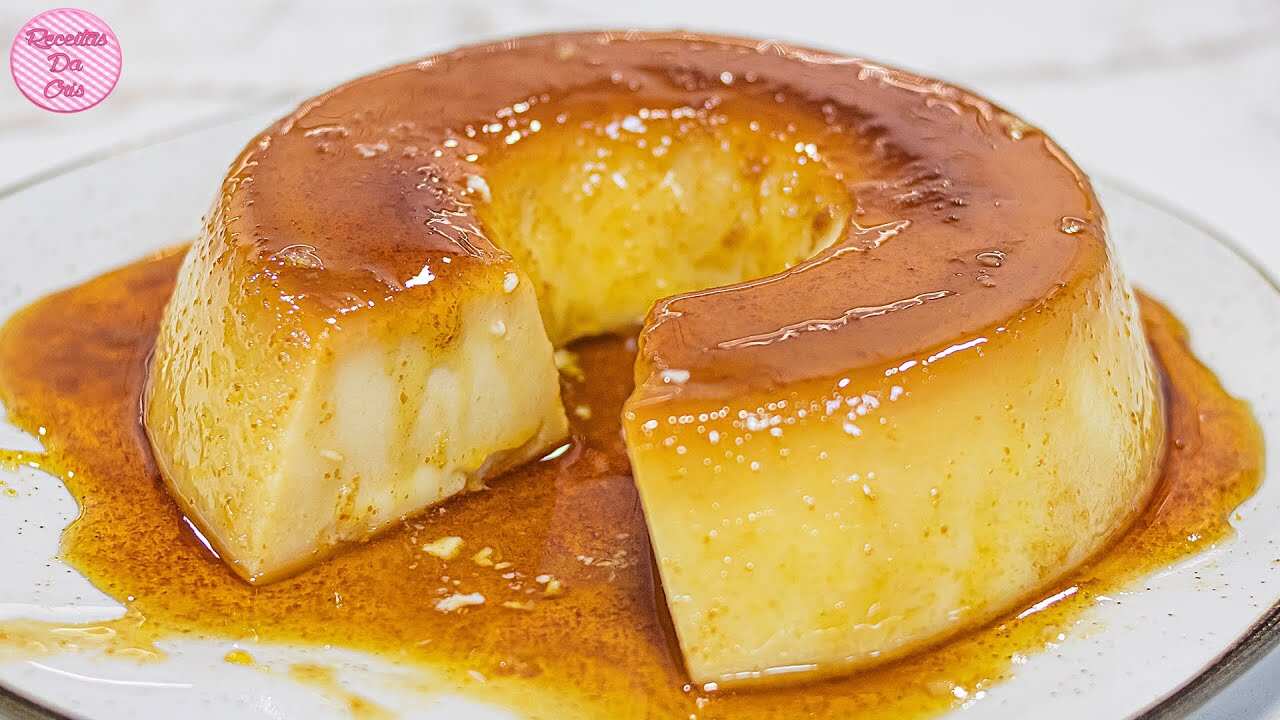 Receita de pudim super cremoso