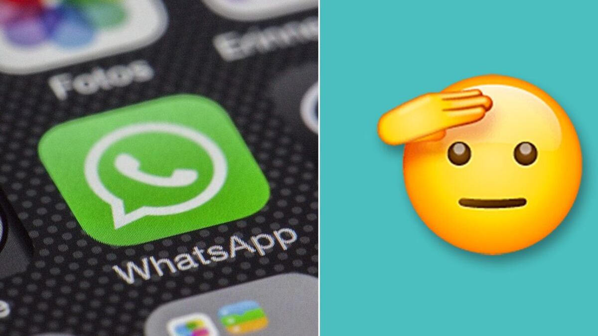 El emoji con la manito en la frente es bastante popular en WhatsApp, pero pocos conocen su verdadero significado