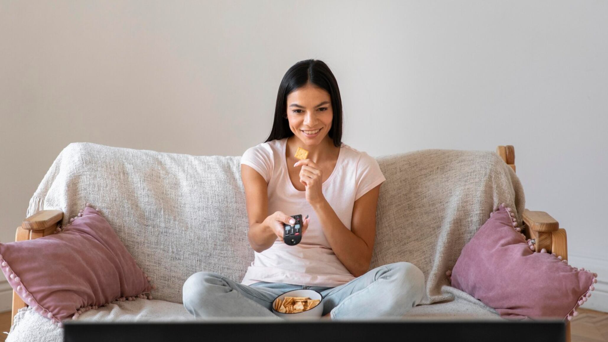 Relájate viendo una serie de comedia en casa