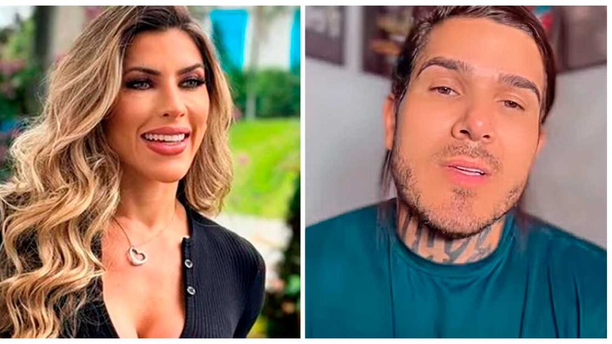 Modelo Ana Paula Minerato e rapper KT Gomez