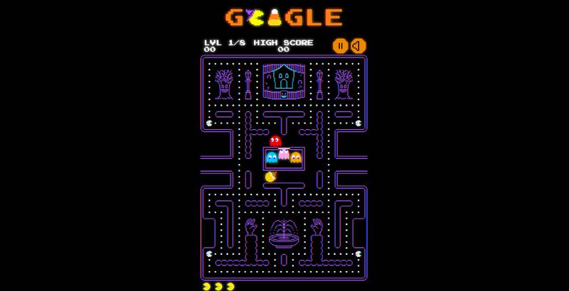 Doodle - Google - Pac-Man