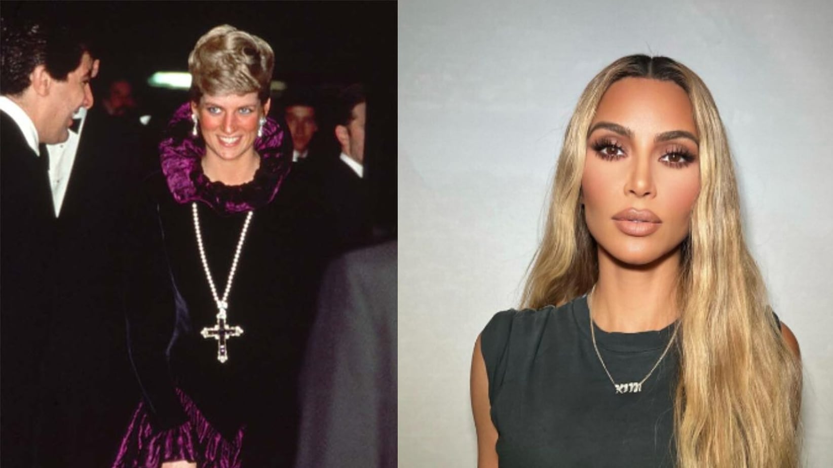 Foto Lady Di: Pinterest
Foto Kim Kardashian: @kimkardashian