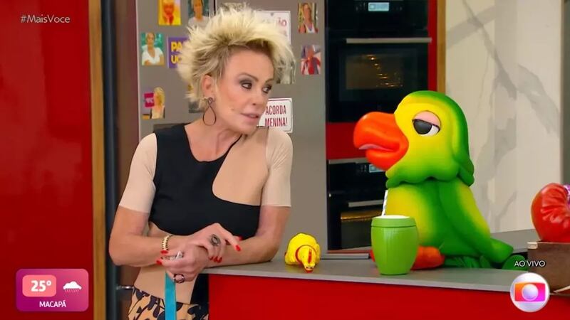 No "Mais Você", Louro Mané leva nova indireta de Ana Maria Braga