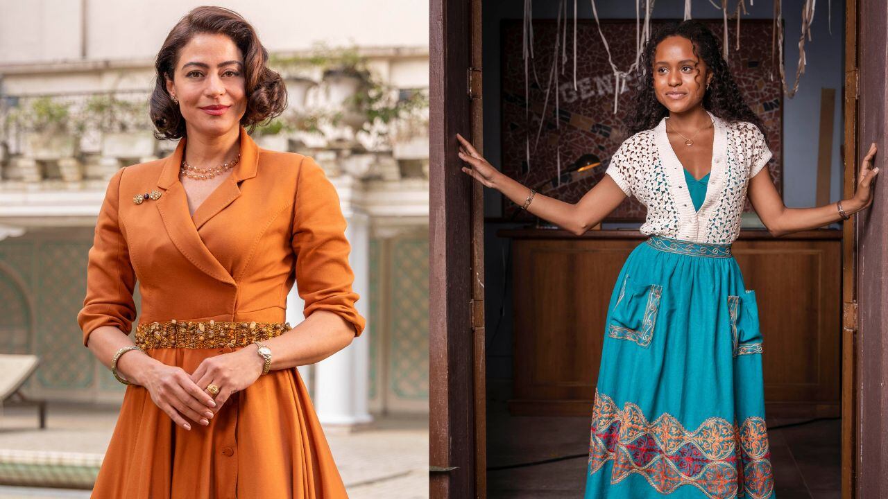 Clarice (Carol Castro) e Beatriz (Duda Santos) vivem passados cheios de mentiras na novela das seis, Garota do Momento, da TV Globo