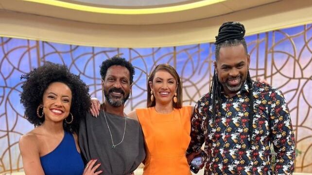 Depois do casamento de Dani Calabresa, ator Luis Miranda vai ao "Encontro"