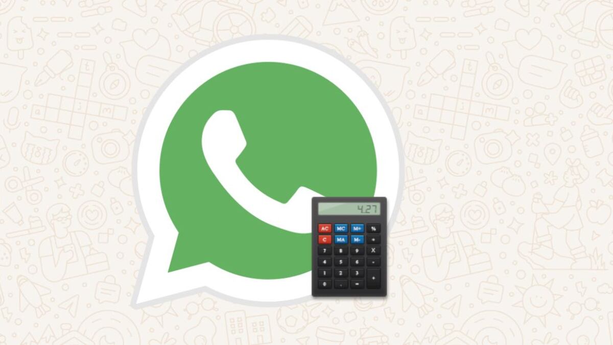 WhatsApp incorporó hace poco una nueva función de calculadora