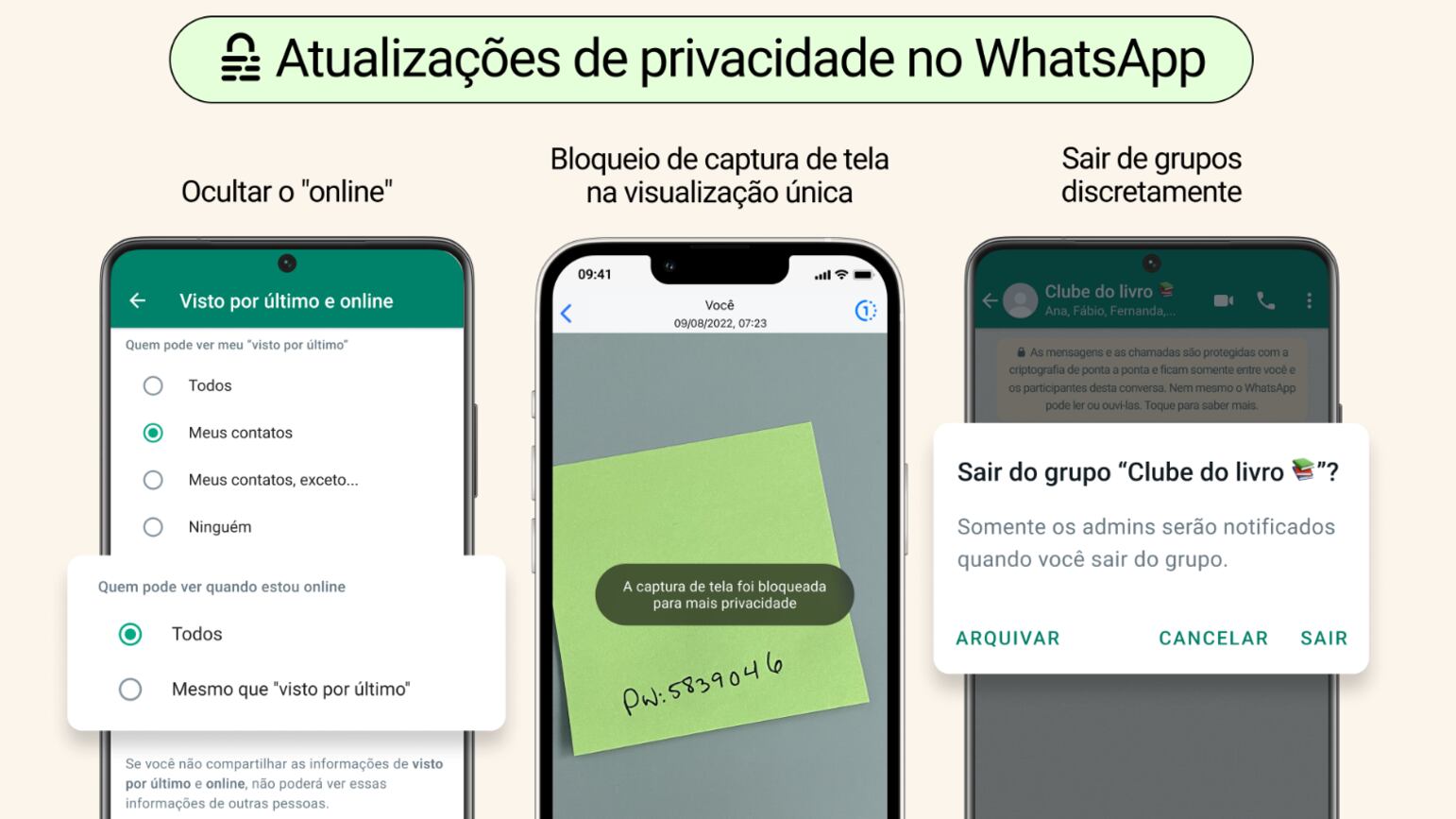 Novo recurso no app WhatsApp