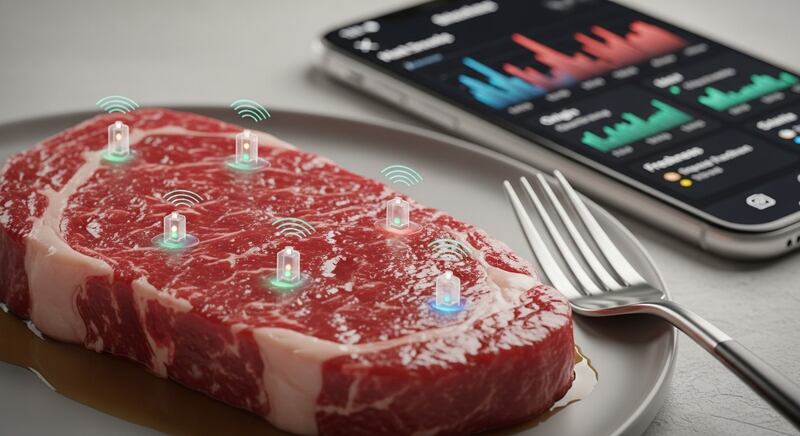 Carne tecnológica - Imagen conceptual - Whisk/FW