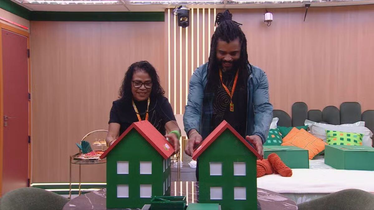 Vilma e Diogo Almeida vencem a segunda Prova do Líder do BBB 25