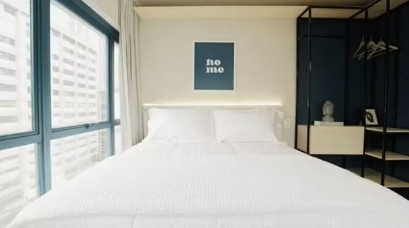 Interior do studio em que Gracyanne Barbosa está morando.