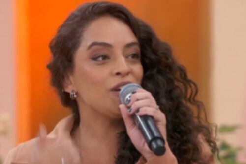 Pri Helena brilha no Encontro e emociona internautas ao falar sobre Zezé e Cacá: “Tá arrasando!”