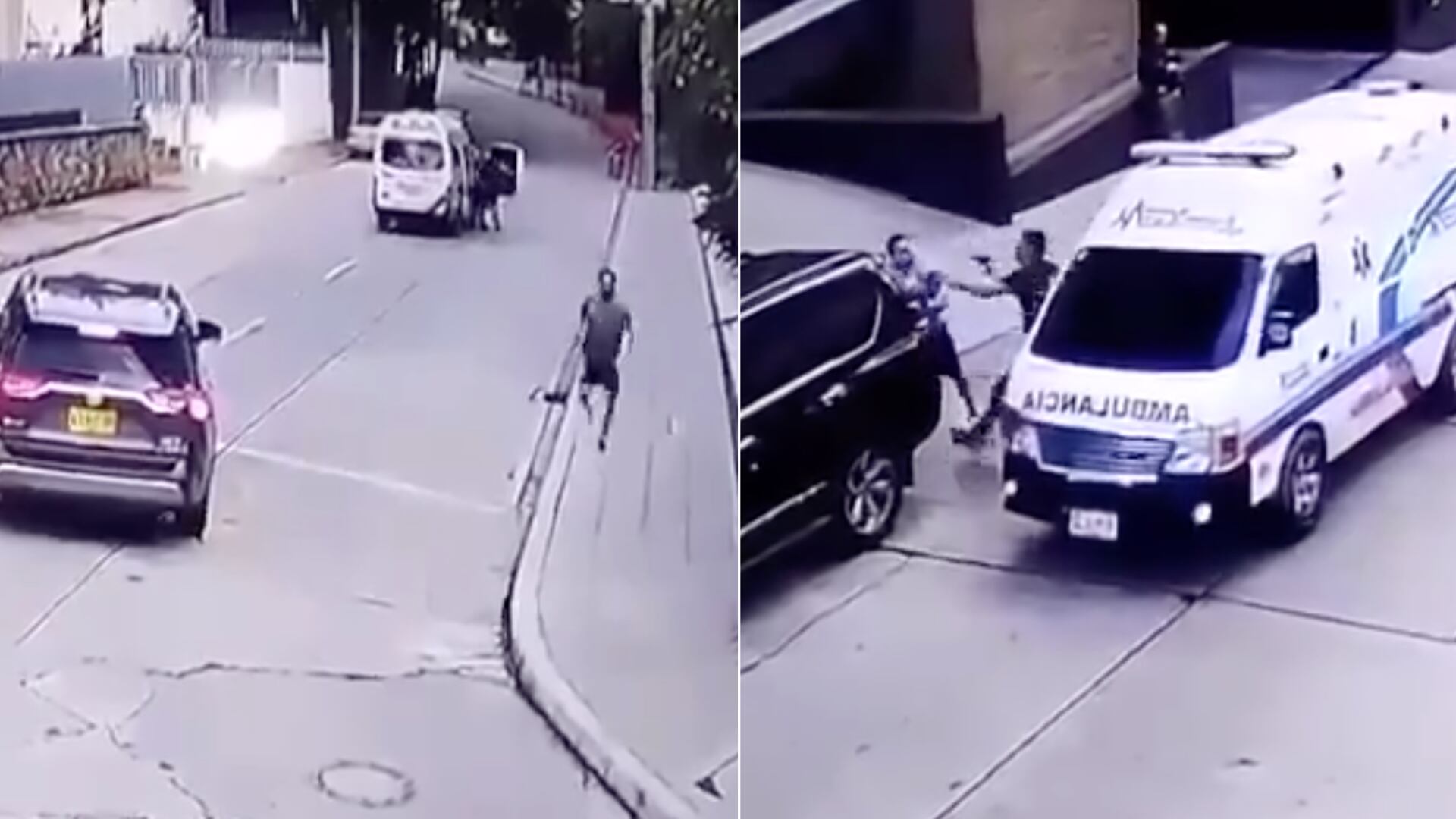 Intento de secuestro en Bogotá.