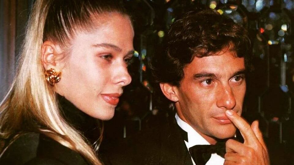 Ayrton Senna e Galisteu