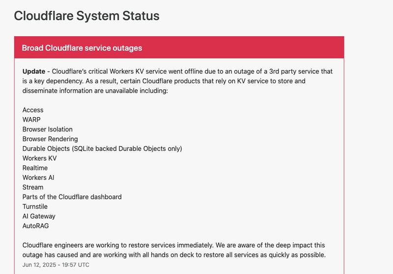 Hackeo masivo: Google, Amazon, Spotify, Microsoft y más, sufren caída mundial
