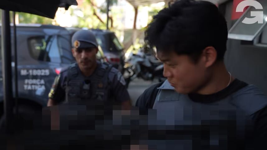 Youtuber americano que gravou ação da PM em SP recebeu autorização; ele chegou segurar arma de policial