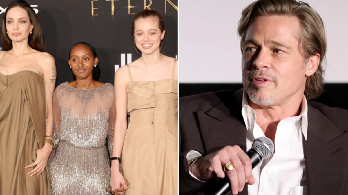 Angelina Jolie y Brad Pitt hijos
