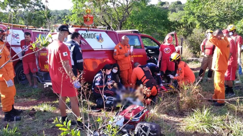Homem morre após cair de cachoeira no DF