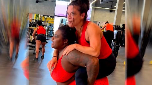 Jojo Todynho na academia