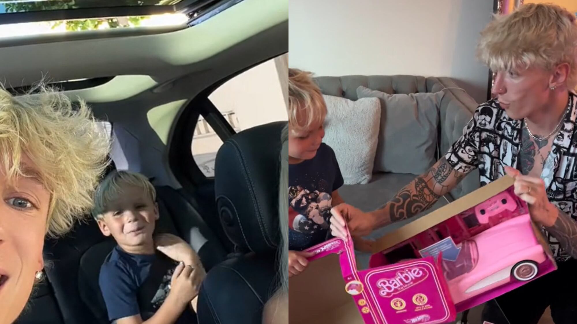 Confira a adorável reação do menino ao ganhar a Barbie, o Ken e o carro da Barbie de seus pais
Imagens: @mr.shearhod