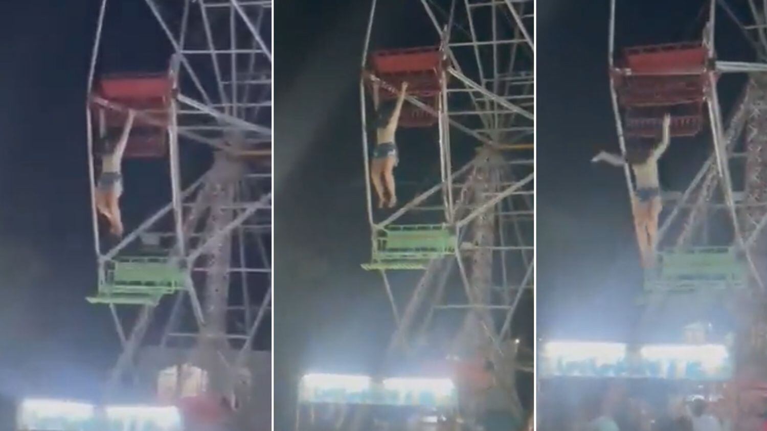 Ela e outra garota ficaram feridas